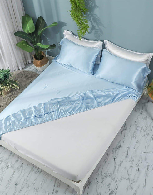 19 Momme Silk Fitted Sheet (1 pcs) (T)